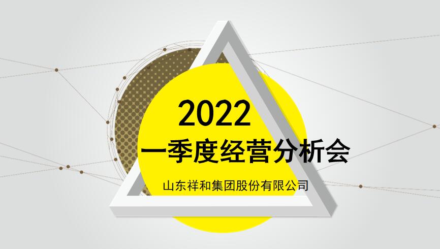 山東祥和集團組織召開2022年一季度經(jīng)營分析會